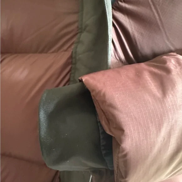 New without tags Cotopaxi Multicolor Hooded Puffer Jacket Stadium Parka Winter - Picture 6 of 12